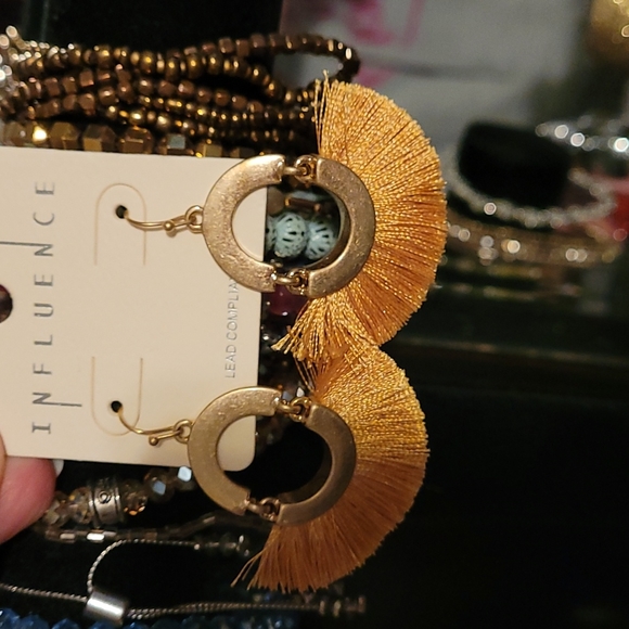 Fringe Tassel Influence Earrings - Picture 3 of 5